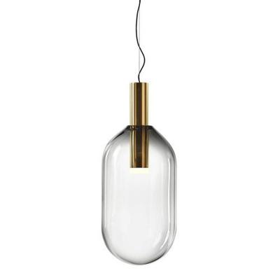 Bomma Phenomena Hanglamp - Capsule - Rook grijs - goud