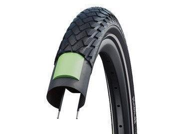 Schwalbe buitenband marathon perf g-guard 16 x 1.75 zw refl