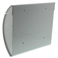 Burg Wächter 38650 TOSCANA 856 W Brievenbus Plaatstaal Wit Sleutelslot - thumbnail