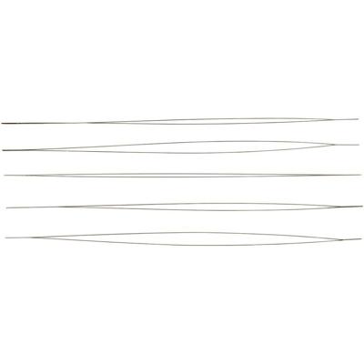 Creativ Company Kralennaald, l: 12 cm, dikte 0,25 mm, 5 stuk/ 1 doos Creativ Company Kralennaald, l: 12 cm, dikte 0,25 mm, 5 stuk/ 1 doos