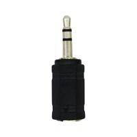 LogiLink CA1102 Adapter Jackplug Audio Adapter Zwart - thumbnail
