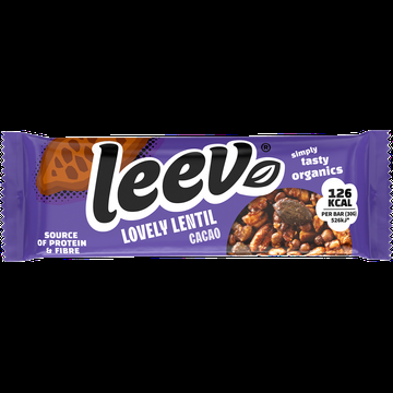 Leev® bio LOVELY LENTIL bar cacao 30g bij Jumbo