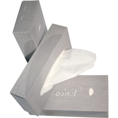 Qleaniq® Tissue | papier | 21x21cm | wit | 4000 stuks