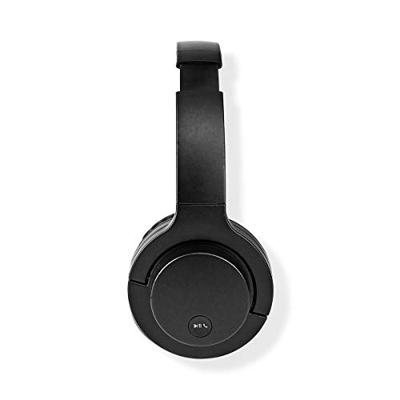 Nedis stereo on-ear Bluetooth hoofdtelefoon met microfoon en Active Noise Cancelling / zwart