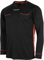 Stanno 429004 Ancona Scheidsrechtershirt l.m. - Black-Shocking Orange - XS - thumbnail