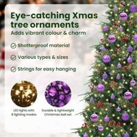 VidaXL Kunstmatige inklapbare kerstboom groen 180 cm pe en pvc - thumbnail