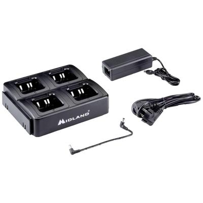 Midland Tafellader 4fach Standlader für G13, G10 Pro, CA-G13 C1541.01 Midland Tafellader 4fach Standlader für G13, G10 Pro, CA-G13 C1541.01