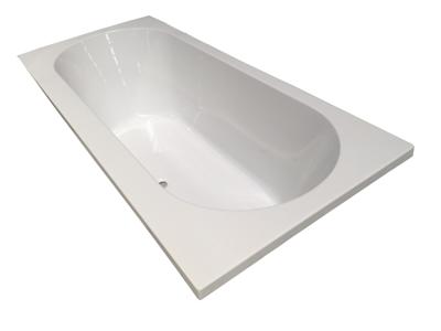 Ligbad Duo Wiesbaden Portus Inbouw 180x80x50 cm Wit Ligbad Duo Wiesbaden Portus Inbouw 180x80x50 cm Wit