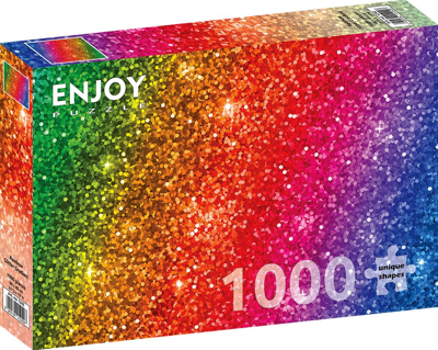 Rainbow Glitter Gradient Puzzel 1000 Stukjes