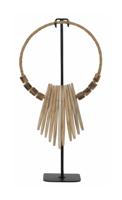 MUST Living Decoratie 'Necklace' Teakhout, 53cm - thumbnail