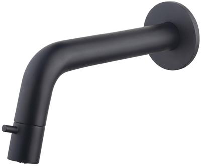 Saqu Shine wand fonteinkraan mat zwart