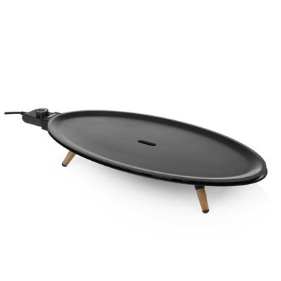 Princess 01.103200.01.001 Elypse Pure Table Chef Bakplaat Zwart - thumbnail