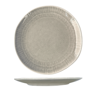 Cookinglife Ontbijtborden / Dessertborden Nola Taupe ø 21 cm - 6 stuks