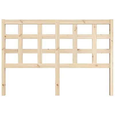 Hoofdbord 145,5x4x100 cm massief grenenhout