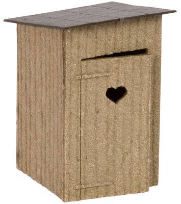 NOCH Laser-Cut minis® 14359 H0 Laser-Cut minis buitentoilet Lasercut bouwpakket NOCH Laser-Cut minis® 14359 H0 Laser-Cut minis buitentoilet Lasercut bouwpakket