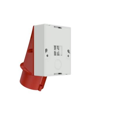 CEE wandcontactdoos 16A 5-polig MENNEKES 342 400V rood 1 stuk
