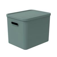 Rotho KAYO Multi Box 37x29x29.5 cm 27L Sage Green - thumbnail