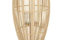Kaarshouder Home ESPRIT Natuurlijk Lichtbruin Bamboe 35 x 35 x 85 cm - thumbnail