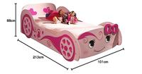Vipack autobed Love - roze - 68,3x101,4x213 cm - thumbnail