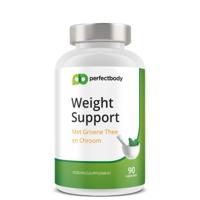 Weight Support capsules - Met groene thee, ananas & chroom - Vermindert zoetbehoefte & ondersteunt gewicht - 90 capsules PerfectBody - thumbnail