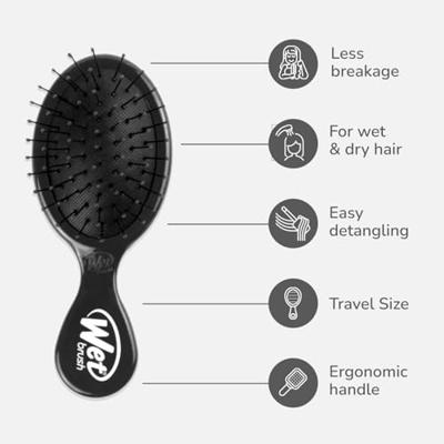 Wet Brush Mini Detangler Black Wet Brush Mini Detangler Black
