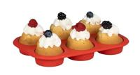 Sareva Muffinvorm - 6 muffins - Siliconen - thumbnail