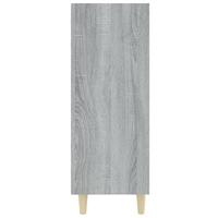 Dressoir 69,5x32,5x90 cm bewerkt hout grijs sonoma eikenkleurig - thumbnail