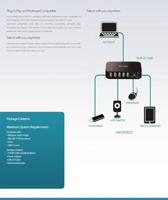 D-Link DUB-H7/E USB 2.0-hub 5 + 2 poorten Met snellaadpoort Zwart - thumbnail