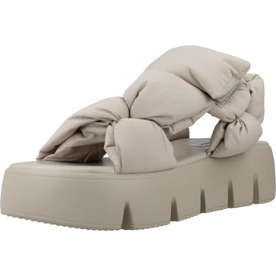Steve Madden Sandalen Bonkers SM11002465-04004-022 Grijs / Beige-40 maat 40