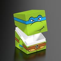 Squaroes - Squaroe Teenage Mutant Ninja Turtles™ NT006 - Leonardo - thumbnail