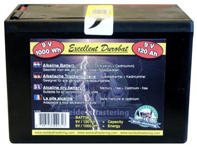 Durobat 9V Batterij 120Ah (114x166x122 mm) Durobat 9V Batterij 120Ah (114x166x122 mm)