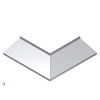 Gelaste uitwendige hoek brute onbehandeld, 500 x 500, 90º W160 - thumbnail