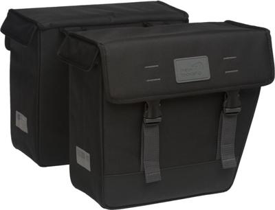 Newlooxs New looxs origin dubbel tas zwart - fietstas - unisex - waterafstotend - 39l