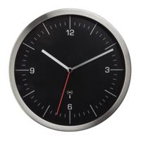 TFA Dostmann 60.3544.01 Wandklok Zendergestuurd 245 mm x 41 mm x 245 mm RVS Slepend uurwerk (geluidsloos) - thumbnail