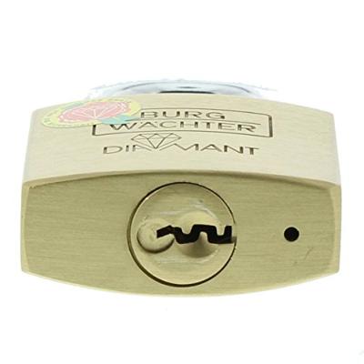 Burg Wächter 17601 Hangslot 40.00 mm Verschillend sluitend Messing Sleutelslot