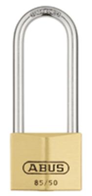 ABUS Cilinderhangslot | breedte slotlichaam 40 mm | messing gelijksluitend 0709 | 1 stuk - 2513 2513