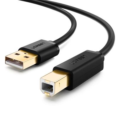 Ugreen 10351 USB-kabel USB 2.0 3 m USB A USB B Zwart Ugreen 10351 USB-kabel USB 2.0 3 m USB A USB B Zwart