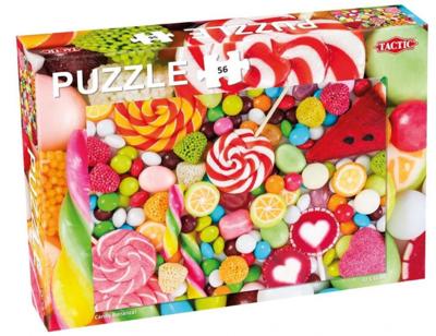 Tactic puzzel Candy Bonanza! junior karton 56 Stukjes Tactic puzzel Candy Bonanza! junior karton 56 Stukjes