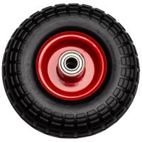 Los wiel 10'' massief rubber ijzeren velg voor steekwagen - thumbnail