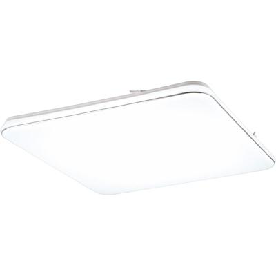 LED Plafondlamp 46W - Natuurlijk Wit 4000K - Dimbaar Vierkant - Mat Wit