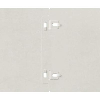 Gazonranden 10 st 15x103 cm roestvrij staal