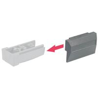 Schroff 20603003 19 inch Deur van plaatstaal voor patchkast - thumbnail