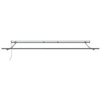 Automatische intrekbare luifel oranje en bruin 500x350 cm - thumbnail