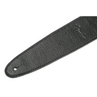 Fender Artisan Crafted Leather Strap 2.5 inch gitaarband zwart - thumbnail