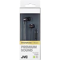 JVC HA-FR325-E Premium XX in-ear hoofdtelefoon met afstandsbediening en microfoon, zwart - thumbnail