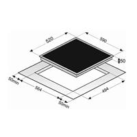 Exquisit EKC601-2.2 Keramische kookplaat Zwart - thumbnail