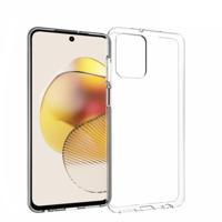 TPU Back Cover Hoesje voor de Motorola Moto G73 Transparant - thumbnail
