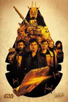 Solo A Star Wars Story Millennium Falcon Montage Poster 61x91.5cm - thumbnail