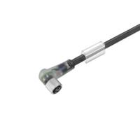 Weidmüller 1906400500 Sensor/actuator connector, geassembleerd M8 Aantal polen (sensoren): 4 Bus, haaks 5.00 m 1 stuk(s) - thumbnail
