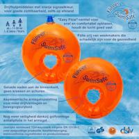 Swimsafe zwemmouwtjes flipper oranje 2 stuks - thumbnail